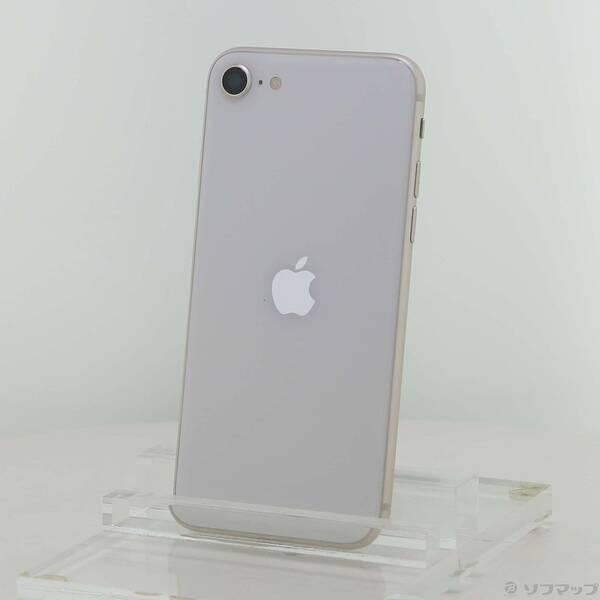 〔中古〕Apple(アップル) iPhone SE 第3世代 64GB スターライト MMYD3J／...
