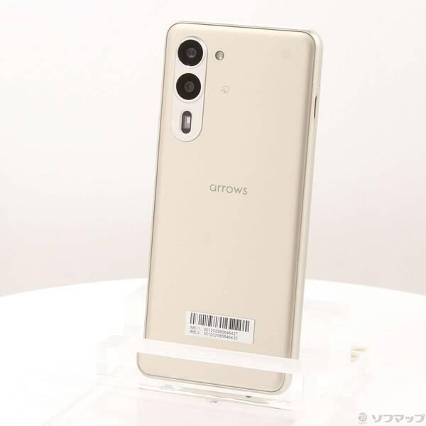 〔中古〕arrows We2 Plus M06 256GB シャンパンシルバー SIMフリー〔262...