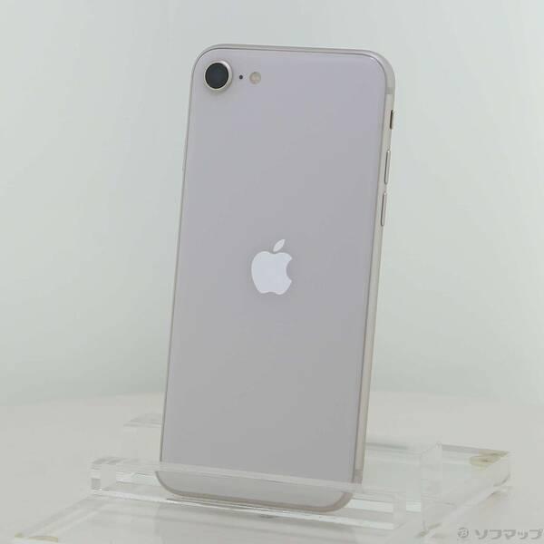 〔中古〕Apple(アップル) iPhone SE 第3世代 64GB スターライト MMYD3J／...