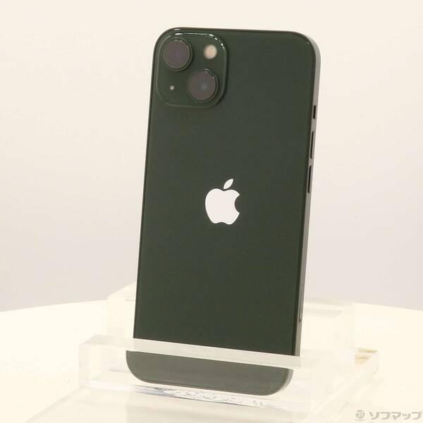 〔中古〕Apple(アップル) iPhone13 128GB グリーン MNGG3J／A SIMフリ...
