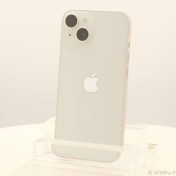 〔中古〕Apple(アップル) iPhone14 128GB スターライト MPUQ3J／A SIM...