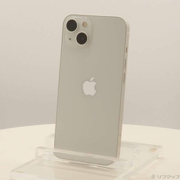 〔中古〕Apple(アップル) iPhone13 128GB スターライト MLND3J／A SIM...