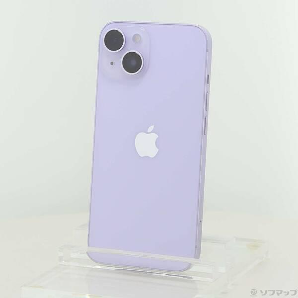 〔中古〕Apple(アップル) iPhone14 256GB パープル MPW93J／A SIMフリ...