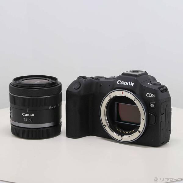 〔中古〕Canon(キヤノン) EOS R8 RF24-50 IS STM レンズキット〔198-u...