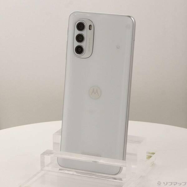 〔中古〕Motorola(モトローラ) moto g52j 5G II 128GB パールホワイト ...