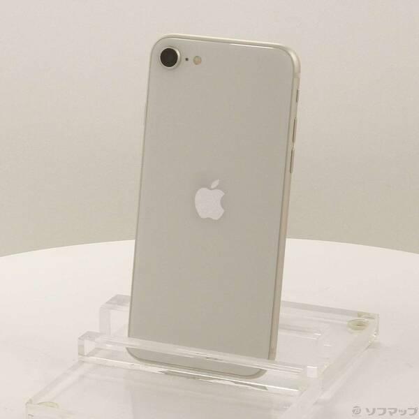 〔中古〕Apple(アップル) iPhone SE 第3世代 64GB スターライト MMYD3J／...