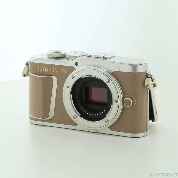 〔中古〕OLYMPUS(オリンパス) OLYMPUS PEN E-PL10 ボディ ブラウン〔262...