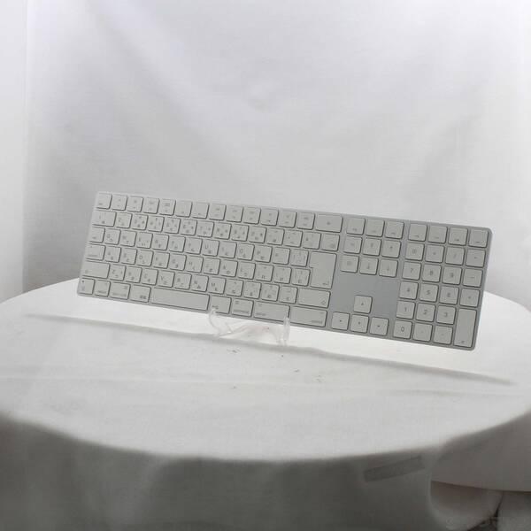 〔中古〕Apple(アップル) Magic Keyboard (テンキー付き) MQ052J／A シ...