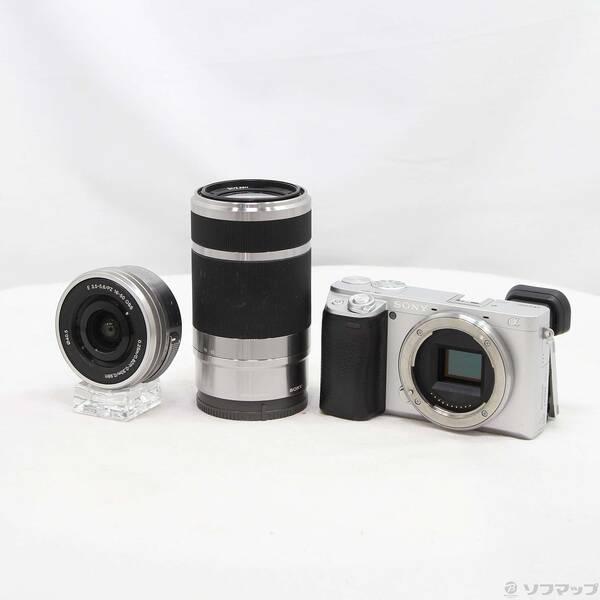 〔中古〕SONY(ソニー) α6400 ILCE-6400Y ダブルズームレンズキット シルバー〔1...