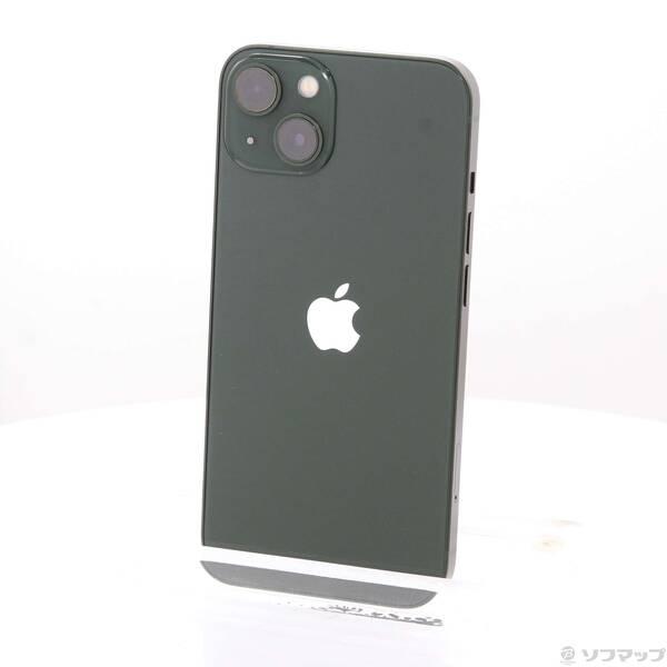 〔中古〕Apple(アップル) iPhone13 256GB グリーン MNGH3J／A SIMフリ...