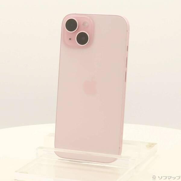 〔中古〕Apple(アップル) iPhone15 256GB ピンク MTMP3J／A SIMフリー...