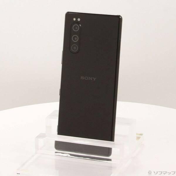 〔中古〕SONY(ソニー) Xperia 5 64GB ブラック SOV41 auロック解除SIMフ...