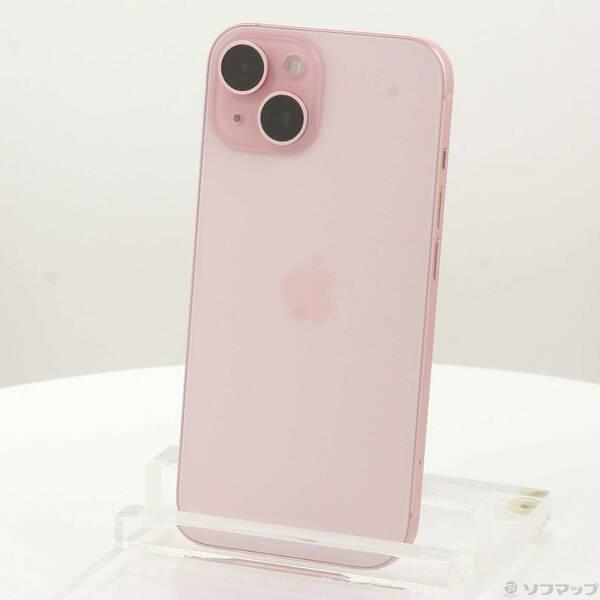 〔中古〕Apple(アップル) iPhone15 256GB ピンク MTMP3J／A SIMフリー...
