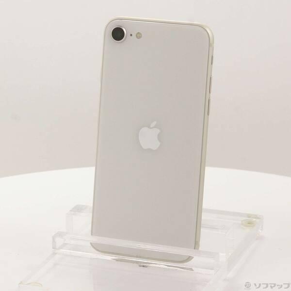 〔中古〕Apple(アップル) iPhone SE 第3世代 64GB スターライト MMYD3J／...