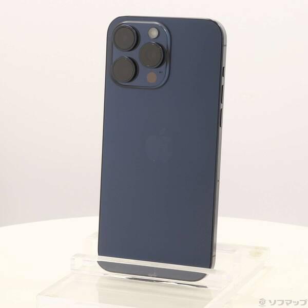 〔中古〕Apple(アップル) iPhone15 Pro Max 256GB ブルーチタニウム MU...