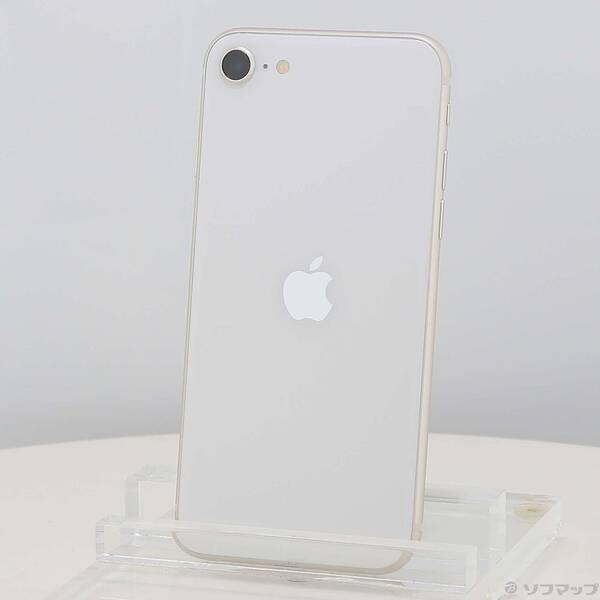 〔中古〕Apple(アップル) iPhone SE 第3世代 64GB スターライト MMYD3J／...
