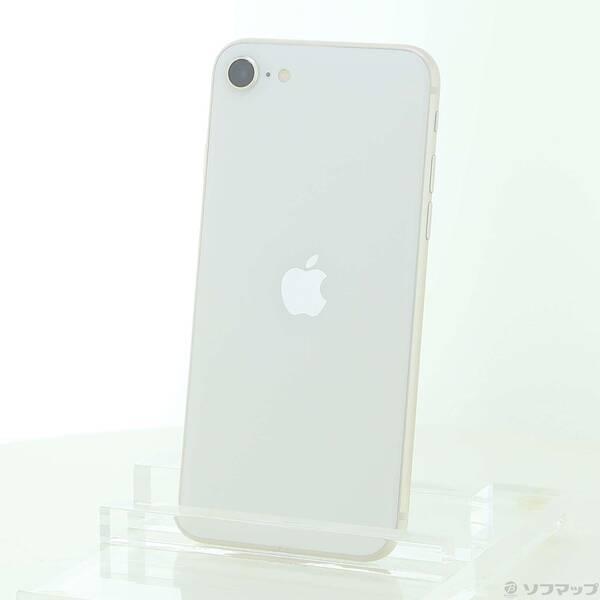 〔中古〕Apple(アップル) iPhone SE 第3世代 64GB スターライト MMYD3J／...