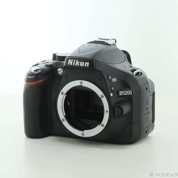 〔中古〕Nikon(ニコン) NIKON D5200 ボディ ブラック〔368-ud〕