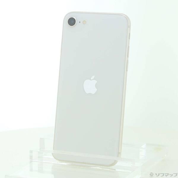 〔中古〕Apple(アップル) iPhone SE 第3世代 64GB スターライト MMYD3J／...