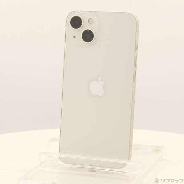 〔中古〕Apple(アップル) iPhone13 128GB スターライト MLND3J／A SIM...
