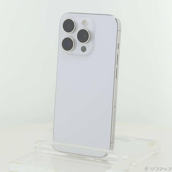 〔中古〕Apple(アップル) iPhone15 Pro 128GB ホワイトチタニウム MTU83...