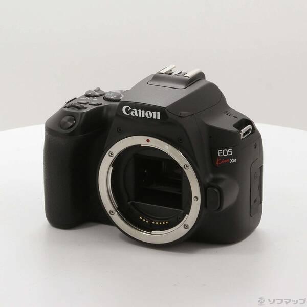 〔中古〕Canon(キヤノン) EOS Kiss X10ブラック(W)〔262-ud〕