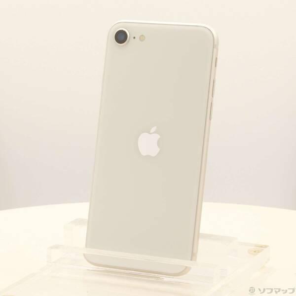 〔中古〕Apple(アップル) iPhone SE 第3世代 64GB スターライト MMYD3J／...
