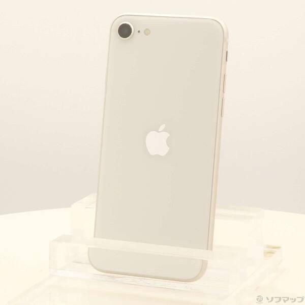 〔中古〕Apple(アップル) iPhone SE 第3世代 64GB スターライト MMYD3J／...