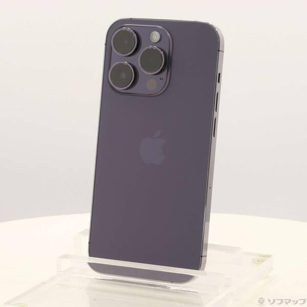 〔中古〕Apple(アップル) iPhone14 Pro 128GB ディープパープル MQ0F3J...