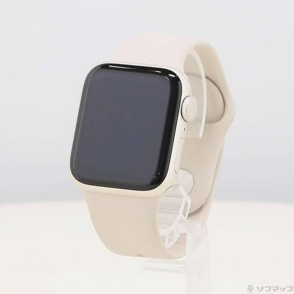 〔中古〕Apple(アップル) Apple Watch SE 第2世代 GPS 40mm スターライ...