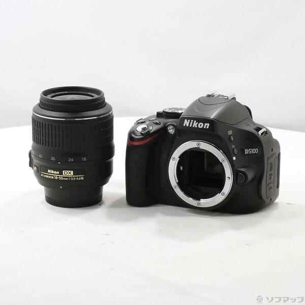 〔中古〕Nikon(ニコン) Nikon D5100 18-55 VR レンズキット (1620万画...