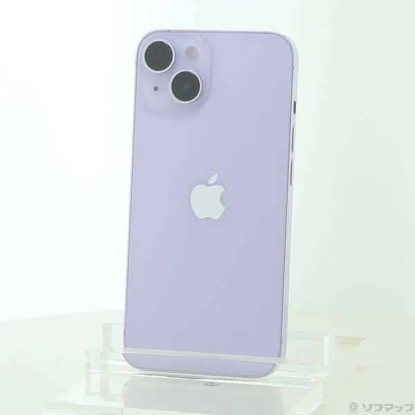 〔中古〕Apple(アップル) iPhone14 128GB パープル MPUY3J／A SIMフリ...