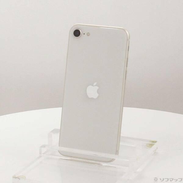 〔中古〕Apple(アップル) iPhone SE 第3世代 64GB スターライト MMYD3J／...