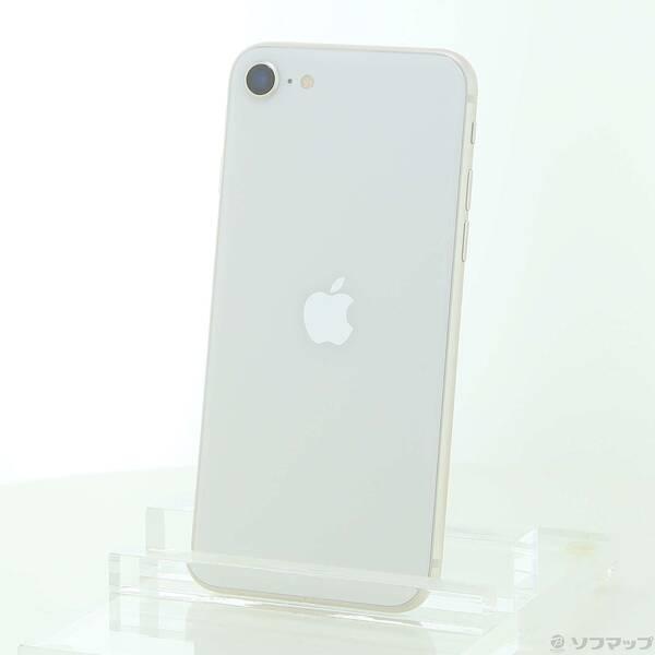 〔中古〕Apple(アップル) iPhone SE 第3世代 64GB スターライト MMYD3J／...