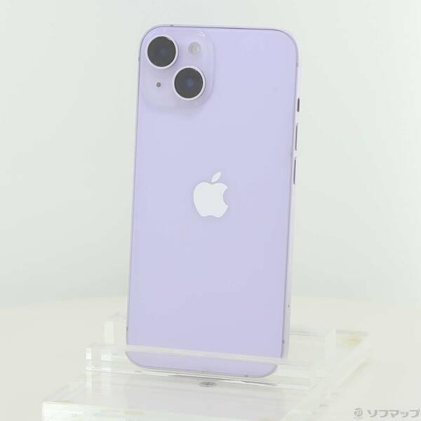〔中古〕Apple(アップル) iPhone14 128GB パープル MPUY3J／A SIMフリ...