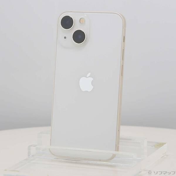 〔中古〕Apple(アップル) iPhone13 mini 128GB スターライト MLJE3J／...