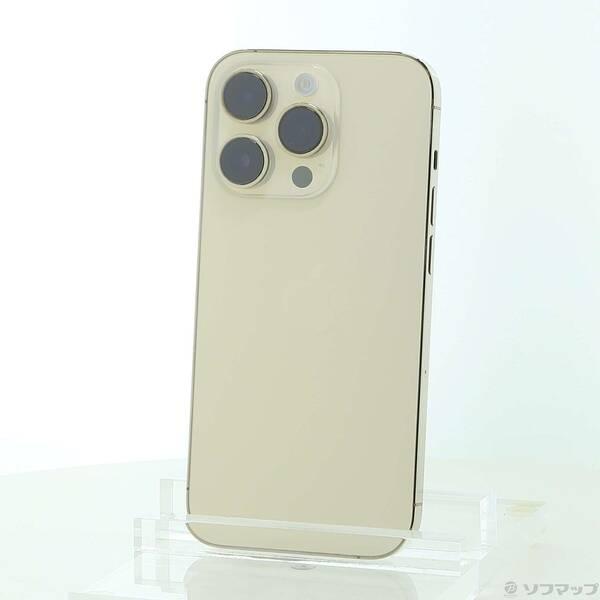 〔中古〕Apple(アップル) iPhone14 Pro 128GB ゴールド MQ073J／A S...