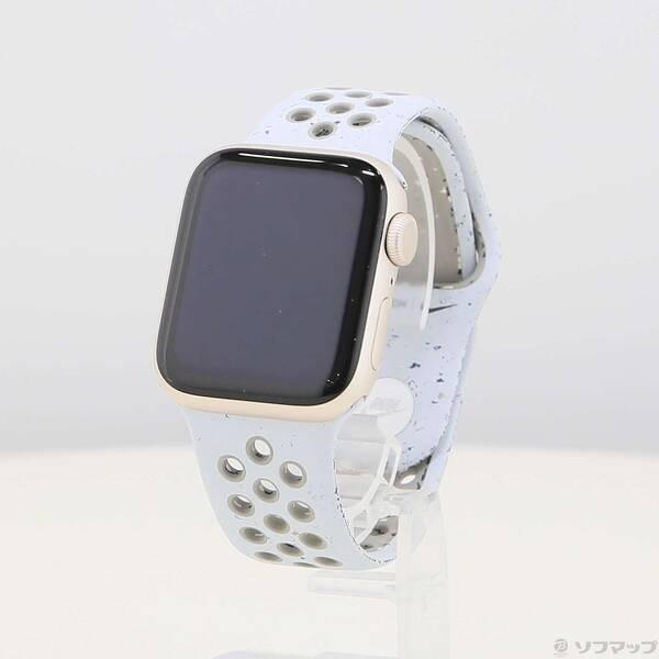 〔中古〕Apple(アップル) Apple Watch SE 第3世代 GPS 40mm スターライ...