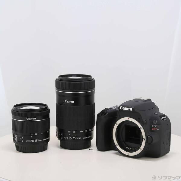 〔中古〕Canon(キヤノン) EOS Kiss X9 ブラック ダブルズームキット〔262-ud〕