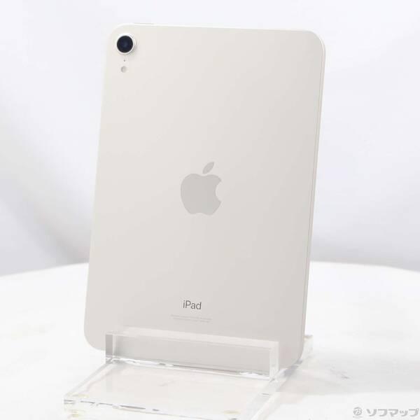 〔中古〕Apple(アップル) iPad mini 第6世代 64GB スターライト MK7P3J／...
