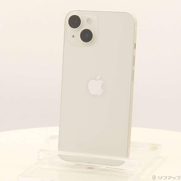 〔中古〕Apple(アップル) iPhone14 256GB スターライト MPW33J／A SIM...