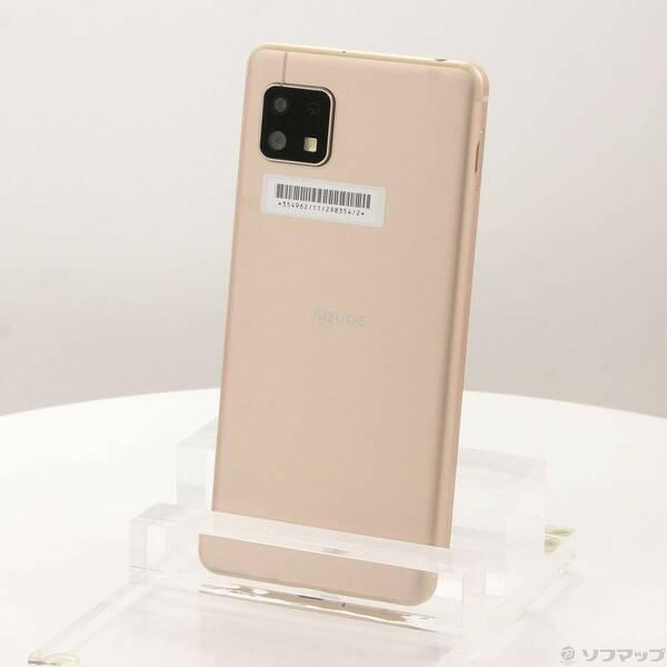 〔中古〕SHARP(シャープ) AQUOS sense4 basic 64GB ライトカッパー A0...
