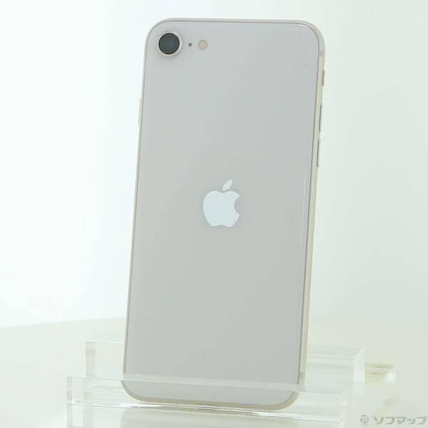 〔中古〕Apple(アップル) iPhone SE 第3世代 64GB スターライト MMYD3J／...