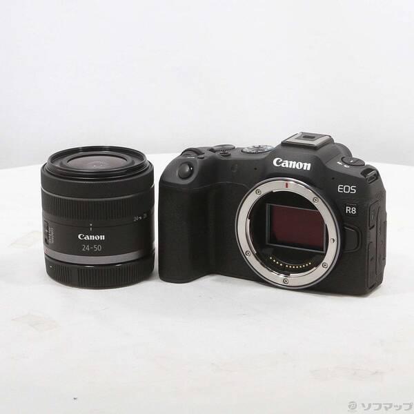 〔中古〕Canon(キヤノン) EOS R8 RF24-50 IS STM レンズキット〔349-u...