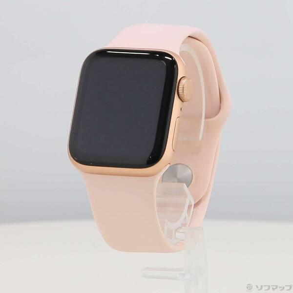 〔中古〕Apple(アップル) Apple Watch SE 第1世代 GPS 40mm ゴールドア...