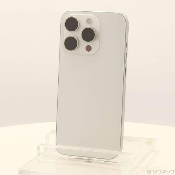 〔中古〕Apple(アップル) iPhone15 Pro 128GB ホワイトチタニウム MTU83...