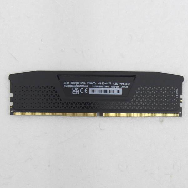 〔中古〕CORSAIR CMK32GX5M2B5200C40 16GB〔262-ud〕
