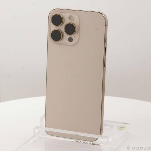 〔中古〕Apple(アップル) iPhone16 Pro Max 256GB デザートチタニウム M...