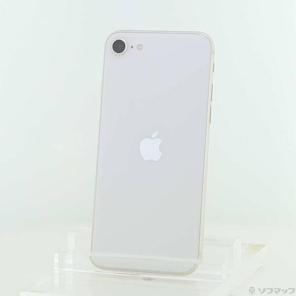 〔中古〕Apple(アップル) iPhone SE 第3世代 64GB スターライト MMYD3J／...
