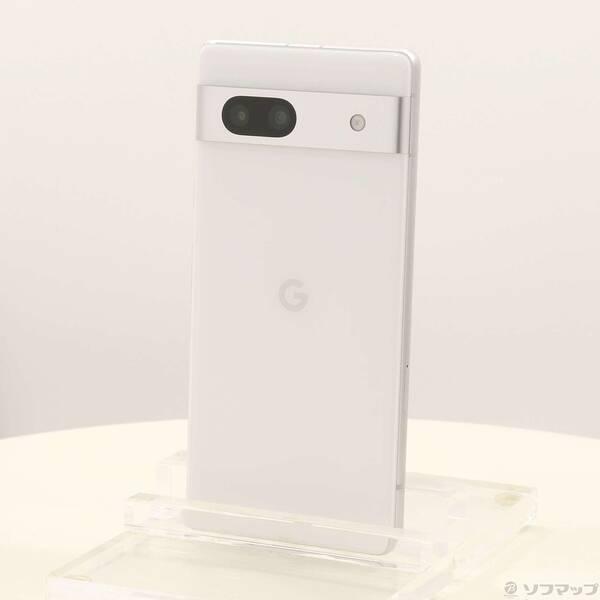 〔中古〕GOOGLE(グーグル) Google Pixel 7a 128GB スノー au SIMフ...